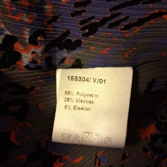 Preowned FRANK WALDER Women's High Quality Lined Black Blazer Jacket Size 38 - Picture 11 of 12